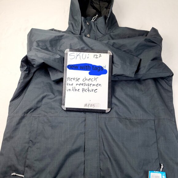 Columbia Men's Black Eagle Call Insulated Hooded Winter Snow Jacket Size XXL - Picture 8 of 8